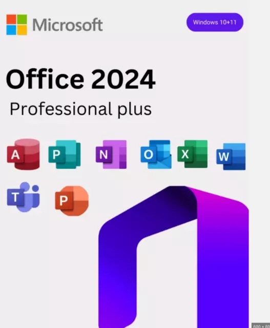 Microsoft office 2024 professional plus key license digital
